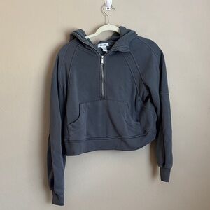 Manifest Offline Half-Zip Hoodie Sweater size small